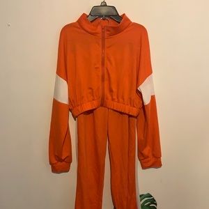 Orange Sweatsuit